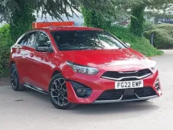 Red Used 2022 Kia ProCeed GT-Line Hatchback | £17,198 (Fair price)