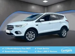 White Used 2018 Ford Kuga Titanium SUV | £12,495 (A bit pricey)