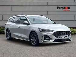 Silver Used 2024 Ford Focus ST-Line Estate | £21,200 (Fair price)