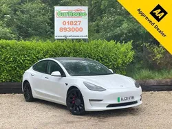 White Used 2021 Tesla Model 3 Performance Sedan | £22,999 (Good price)