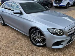 Silver Used 2018 Mercedes E220 AMG line Sedan | £17,995 (Super price)