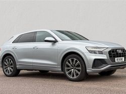 Silver Used 2023 Audi Q8 S-Line SUV | £46,500 (A bit pricey)