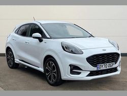 White Used 2020 Ford Puma Gen-E ST-Line SUV | £11,475 (Fair price)