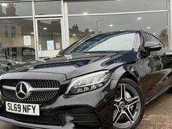 Black Used 2020 Mercedes C300 AMG line Coupe | £19,250 (Good price)