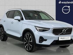 Blue Used 2024 Volvo XC40 Ultra SUV | £36,791 (Expensive)