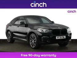 Black Used 2020 BMW X4 M Sport SUV | £35,099 (Fair price)