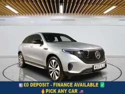 Silver Used 2019 Mercedes EQC400 Edition 1 SUV | £23,049 (Good price)