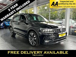 Black Used 2020 VW Tiguan R-line SUV | £17,995 (Good price)