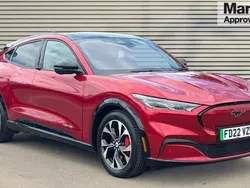 Red Used 2022 Ford Mustang Mach-E Extended Range SUV | £26,490 (Super price)