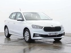 Moon white metallic Used 2024 Skoda Fabia Comfort Hatchback | £15,500 (Fair price)