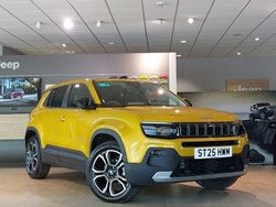 Blue New 2025 Jeep Avenger Summit SUV | £21,998 (Fair price)