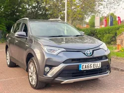 Grey Used 2016 Toyota RAV4 Hybrid SUV | £11,995