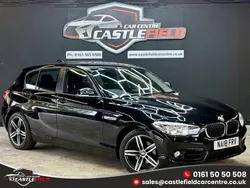 Black Used 2018 BMW 120 Sport Line Hatchback | £9,095 (Fair price)