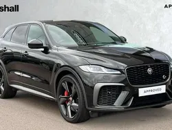 Black Used 2021 Jaguar F-Pace SVR SUV | £48,446 (Expensive)