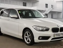 White Used 2016 BMW 116 Efficient Dynamics Hatchback | £4,595 (Fair price)