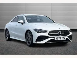 White Used 2024 Mercedes CLA180 Executive Sedan | £28,995 (Good price)