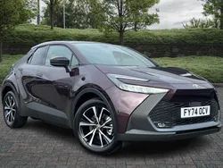 Mauve/purple Used 2024 Toyota C-HR Design SUV | £32,001 (A bit pricey)