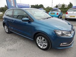 Blue Used 2014 VW Polo SE Hatchback | £6,695 (A bit pricey)