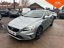 Silver Used 2017 Volvo V40 R-Design Pro Hatchback | £11,995 (Fair price)