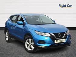 Blue Used 2020 Nissan Qashqai Acenta Premium SUV | £11,999 (Good price)