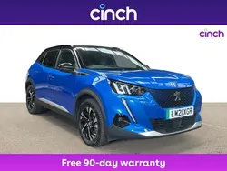 Blue Used 2021 Peugeot e-2008 GTi SUV | £13,199 (Fair price)