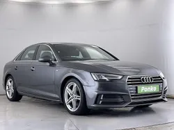 Grey Used 2018 Audi A4 S-Line Sedan | £11,590 (Good price)