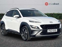White Used 2021 Hyundai Kona Premium SUV | £11,849 (Fair price)