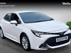 White Used 2023 Toyota Corolla Hatchback | £18,940 (Good price)