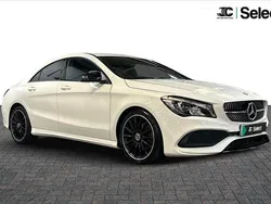 White Used 2018 Mercedes CLA220 AMG line Sedan | £17,400 (Fair price)