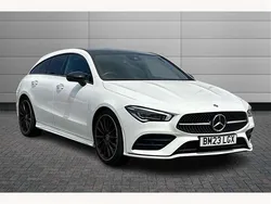 White Used 2023 Mercedes CLA180 AMG Line Premium Plus Sedan | £27,150 (Fair price)