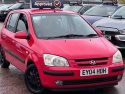 Red Used 2004 Hyundai Getz Hatchback | £975 (Expensive)