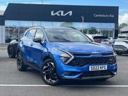 Blue Used 2022 Kia Sportage GT-Line SUV | £21,595 (Fair price)
