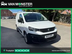 White Used 2021 Peugeot Partner MPV | £8,699 (Fair price)