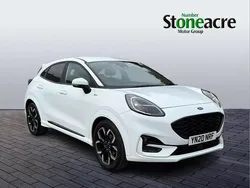 White Used 2020 Ford Puma ST-Line X SUV | £15,342 (Fair price)