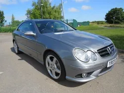 Silver Used 2009 Mercedes CLK220 Coupe | £5,000 (Fair price)