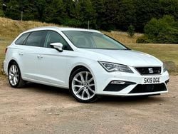 White Used 2019 Seat Leon FR Sport Estate | £12,900 (Fair price)