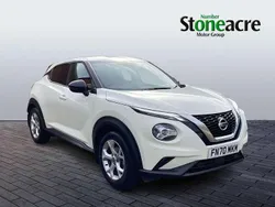 White Used 2020 Nissan Juke N-Connecta SUV | £12,990 (Good price)