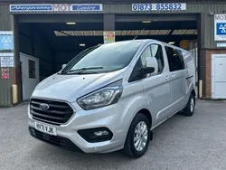Silver Used 2021 Ford Transit Custom Limited Van | £19,495