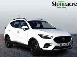 White Used 2024 MG ZS Exclusive Sedan | £16,699 (Fair price)