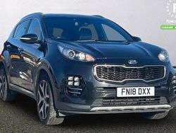 Black Used 2018 Kia Sportage GT-Line SUV | £11,099 (Good price)