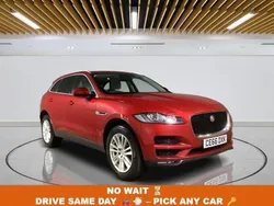 Red Used 2016 Jaguar F-Pace Portfolio SUV | £13,649 (Good price)