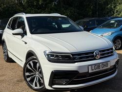 White Used 2018 VW Tiguan R-line SUV | £19,990 (Fair price)