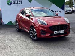 Ulimate red Used 2020 Ford Puma Gen-E ST-Line SUV | £12,750 (Good price)