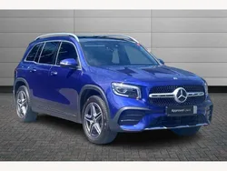 Galaxy blue Used 2022 Mercedes GLB200 AMG Line Premium Plus SUV | £30,195 (Fair price)