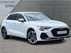 White Used 2025 Audi A3 e-tron S-Line Hatchback | £29,550 (A bit pricey)