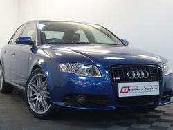 Blue Used 2007 Audi A4 S-Line Sedan | £3,395 (Expensive)