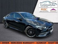 Black Used 2023 Mercedes CLA200 AMG line Coupe | £28,990 (Fair price)