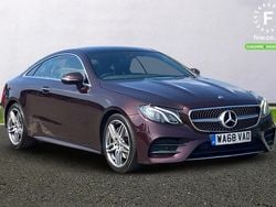 Red Used 2018 Mercedes E220 Active Coupe | £18,699 (Fair price)