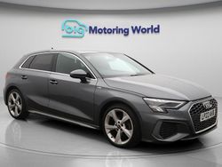 Grey Used 2022 Audi A3 Sportback S-Line Hatchback | £17,600 (Fair price)