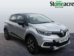 Silver/black Used 2019 Renault Captur GT-Line SUV | £8,500 (Fair price)